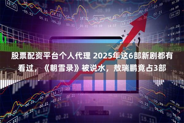 股票配资平台个人代理 2025年这6部新剧都有看过，《朝雪录》被说水，敖瑞鹏竟占3部
