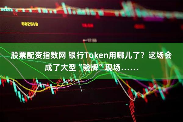 股票配资指数网 银行Token用哪儿了？这场会成了大型“验牌”现场……
